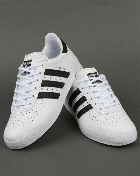 witte adidas sneakers classic black